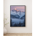 Winter Moonlight Landscape Wall Art – Set of 13