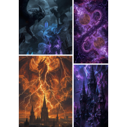 Dragons, Darkness, and the Gothic Realm” – A Dark Fantasy Collection